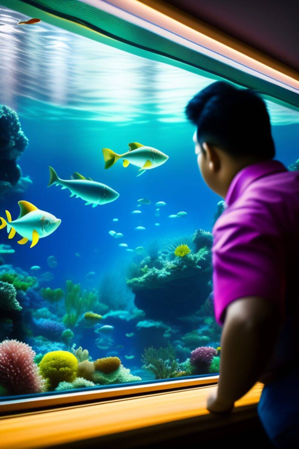 The world's largest aquarium is the Georgia Aquarium in Atlanta, USA, with over 100,000 aquatic animals