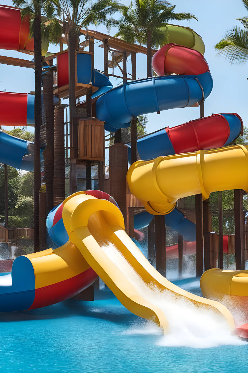 The world's largest indoor water park is the Tropical Islands Resort in Germany